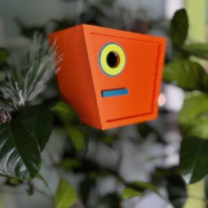 bird shelter tangerine